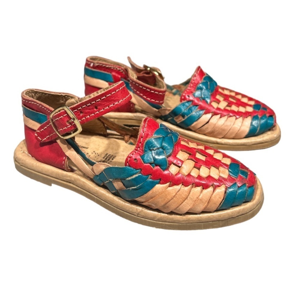 Kids Mexican Huaraches Leather Sandals